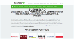 Desktop Screenshot of businessad.de